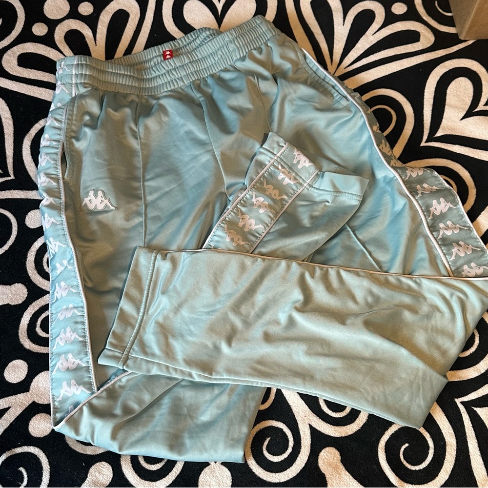 Kappa Light Blue Track Pants